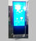 सुपर पतला एलजी पैनल मंजिल खड़े डिजिटल, 55 इंच बैंक विज्ञापन मीडिया प्लेयर