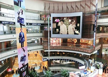एसएमडी आउटडोर विज्ञापन मॉल P10 निविड़ अंधकार पूर्ण रंग स्क्रीन के लिए एलईडी प्रदर्शन