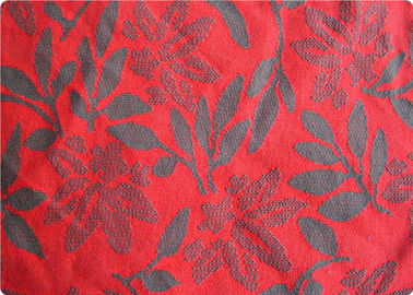 हल्के लाल Jacquard पोशाक कपड़े फैब्रिक यार्ड